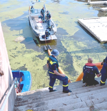 Einsatz_THW Bundesschule Hoya Fire brigade 2015 Disaster control