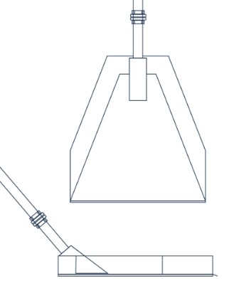 Suction bucket sketch