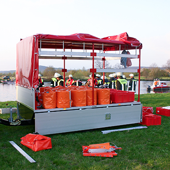 GA-Ölwehr Feuerwehr Einsatz